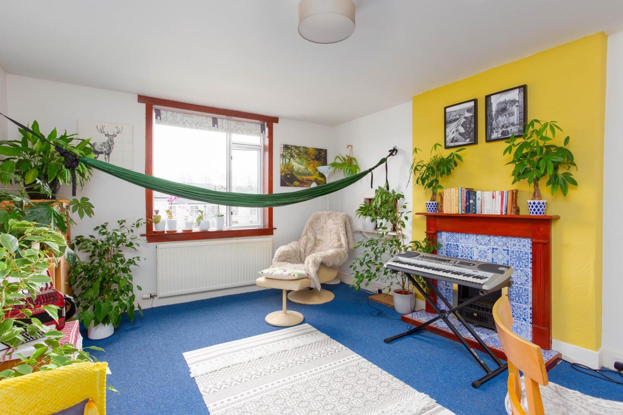 Bright & Spacious Double Room With Garden View- Close To Airport & City Centre Edimburgo Exterior foto